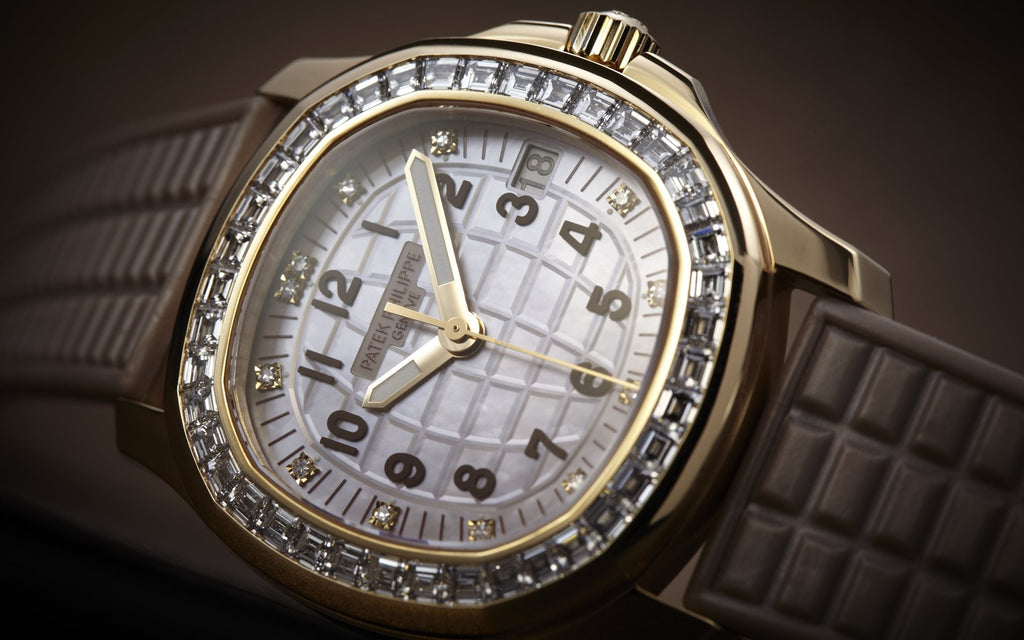 Aquanaut Luce Haute Joaillerie, 18k Rose Gold, 35, 6mm, Ref# 5072R-001