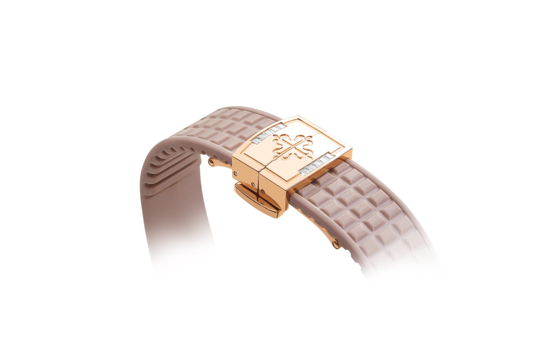 Aquanaut Luce Haute Joaillerie, 18k Rose Gold, 35, 6mm, Ref# 5072R-001