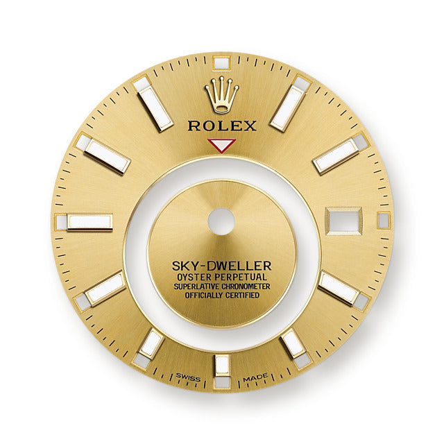 Sky-Dweller 42mm, Oystersteel and 18k Yellow Gold, Ref# 326933-0001