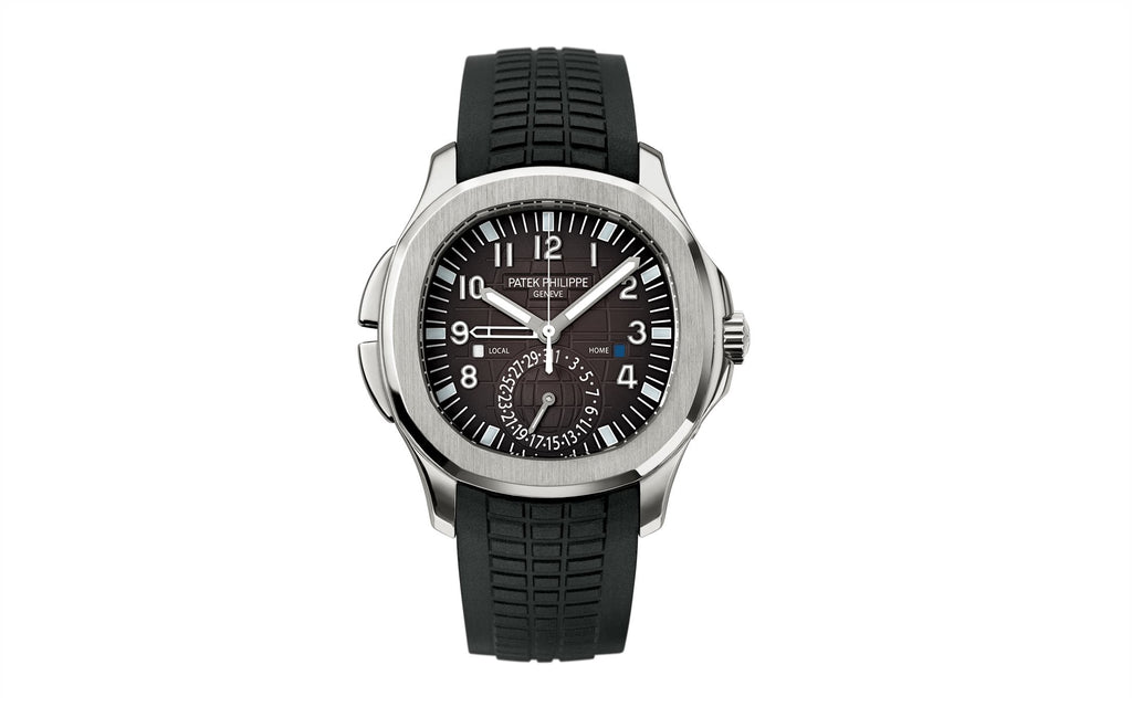 Aquanaut Travel Time, Stainless Steel, 40, 8mm, Ref# 5164A-001
