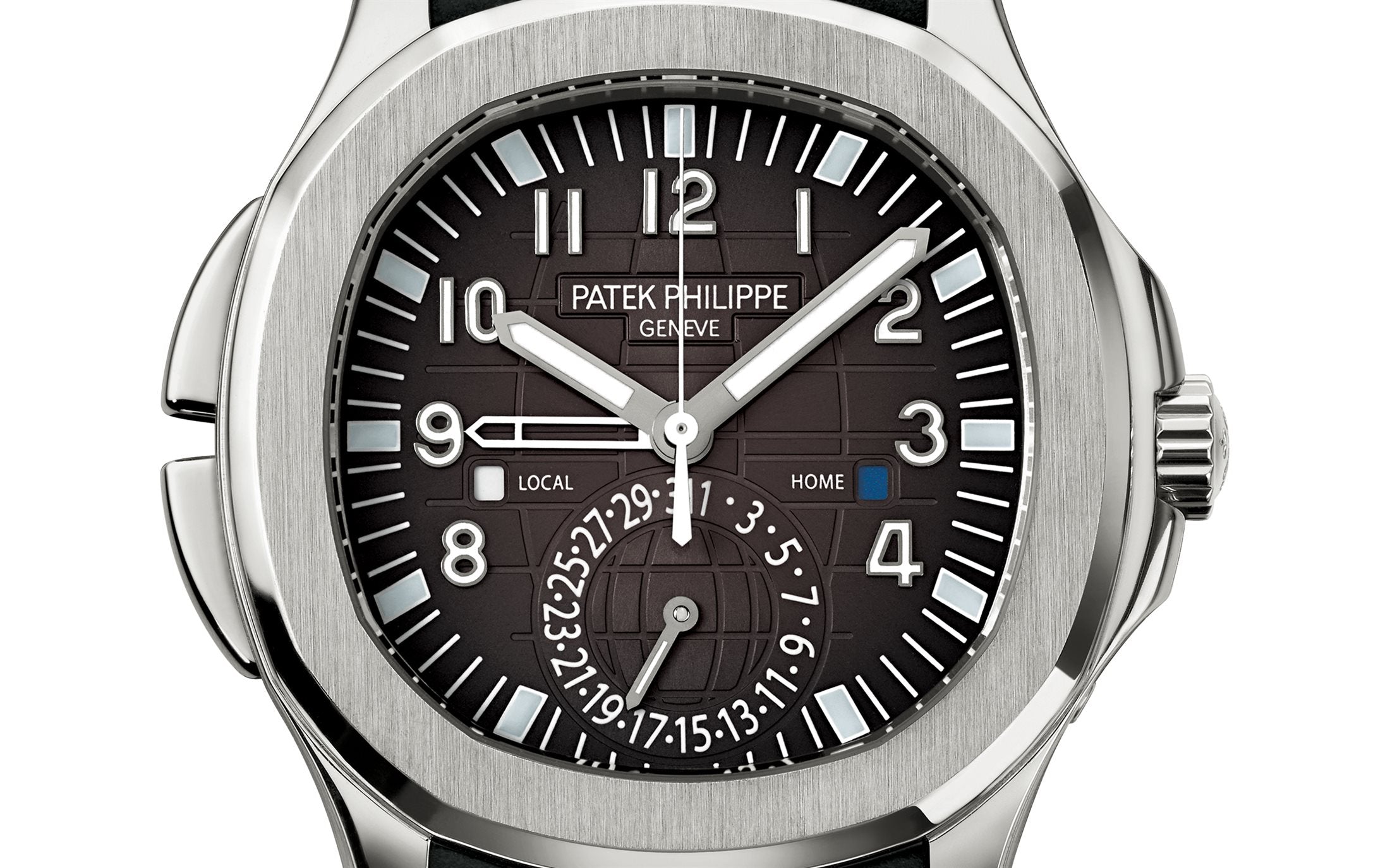 Aquanaut Travel Time, Stainless Steel, 40, 8mm, Ref# 5164A-001
