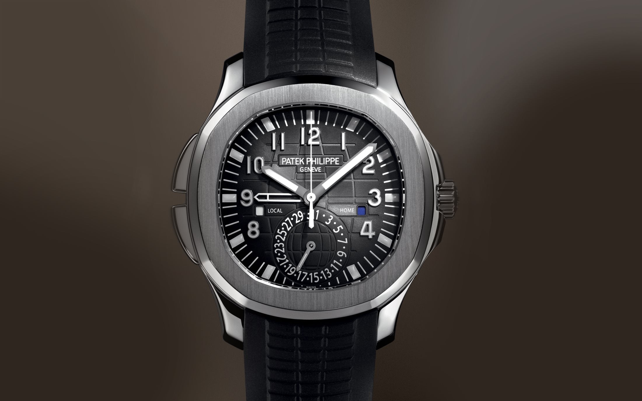 Aquanaut Travel Time, Stainless Steel, 40, 8mm, Ref# 5164A-001