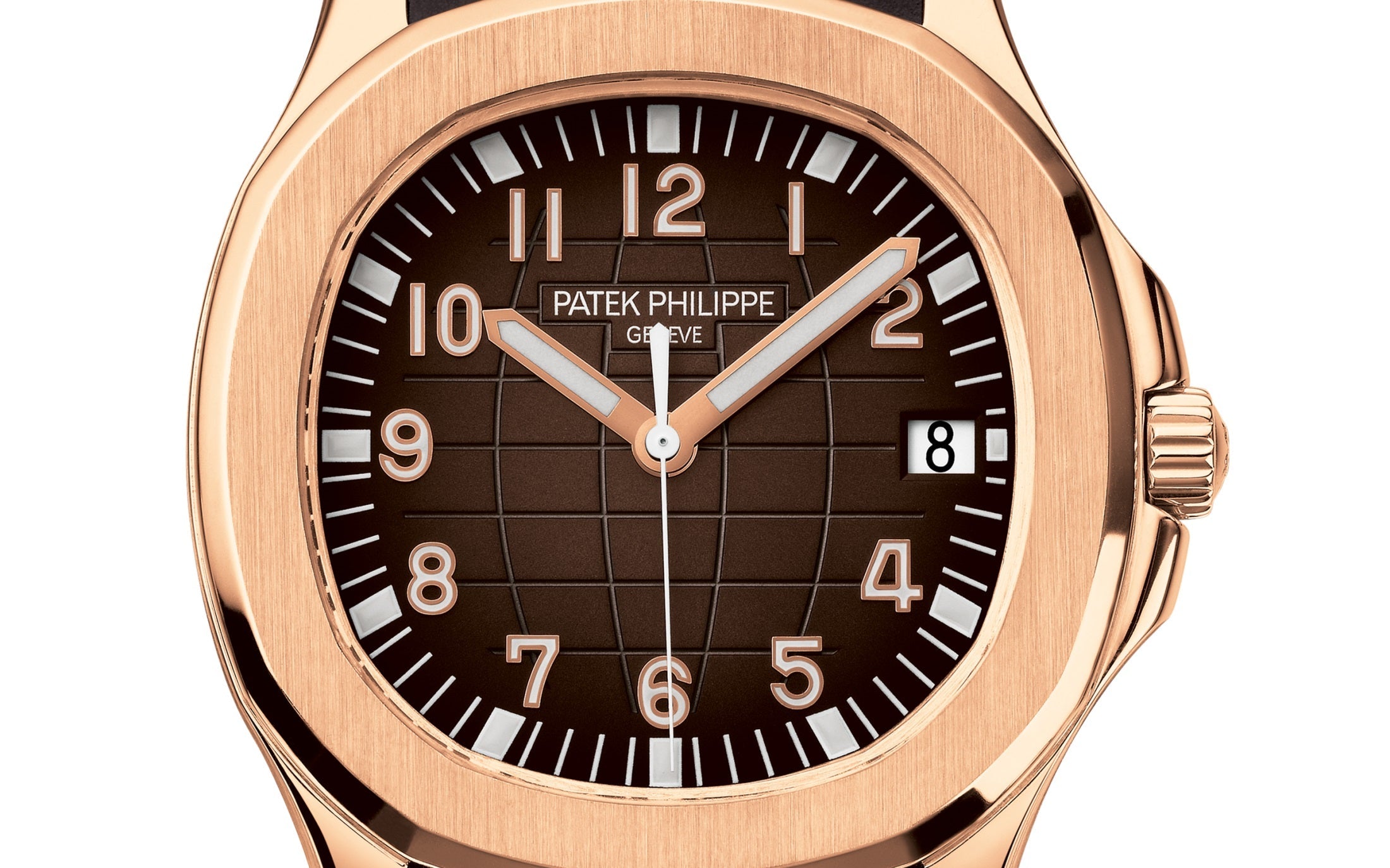 Aquanaut Date, Sweep Seconds Watch, 18k Rose Gold 40, 8mm, Ref# 5167R-001