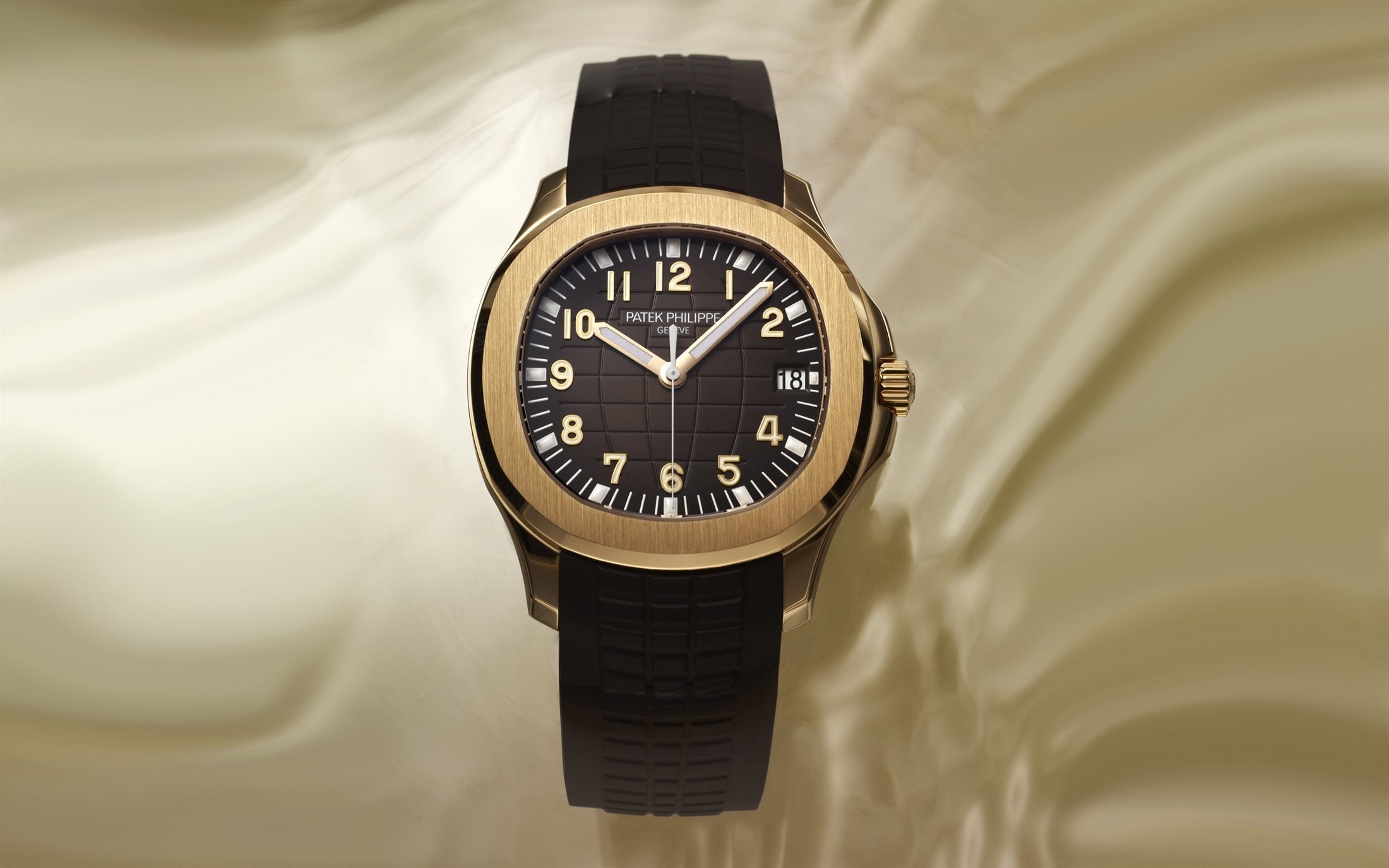 Aquanaut Date, Sweep Seconds Watch, 18k Rose Gold 40, 8mm, Ref# 5167R-001