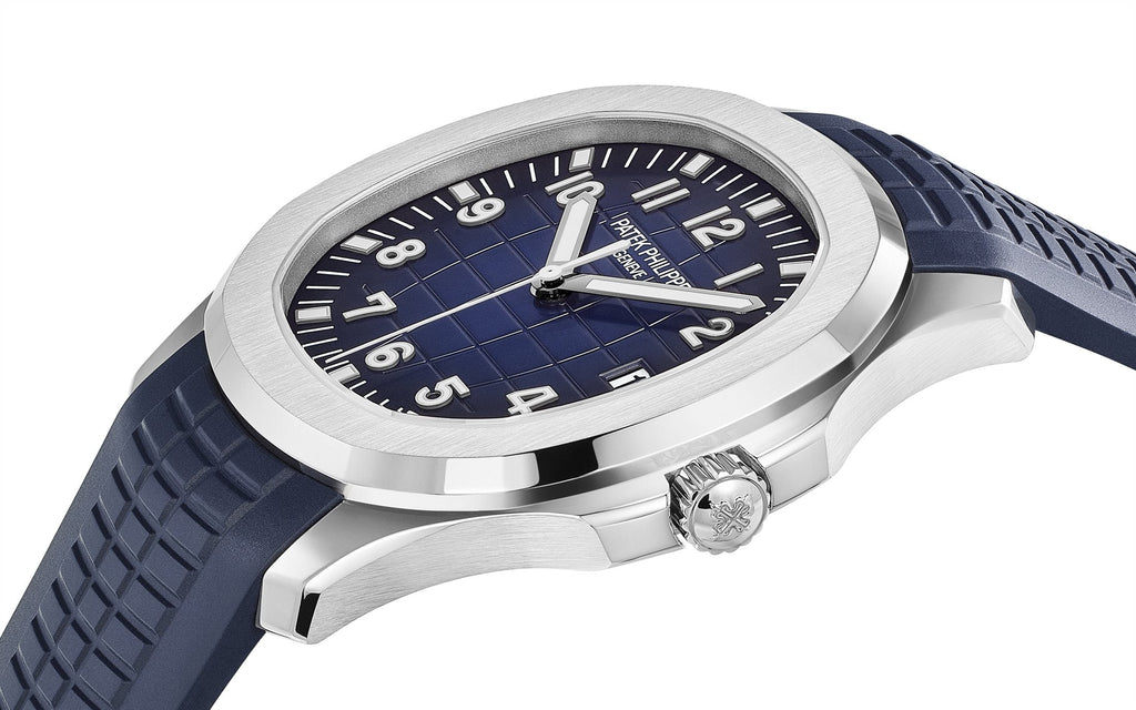 Aquanaut Date, Sweep Seconds Watch, 18k White Gold 42, 2 mm, Ref# 5168G-001