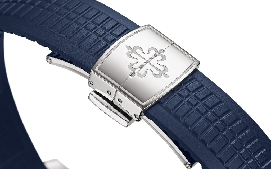 Aquanaut Date, Sweep Seconds Watch, 18k White Gold 42, 2 mm, Ref# 5168G-001