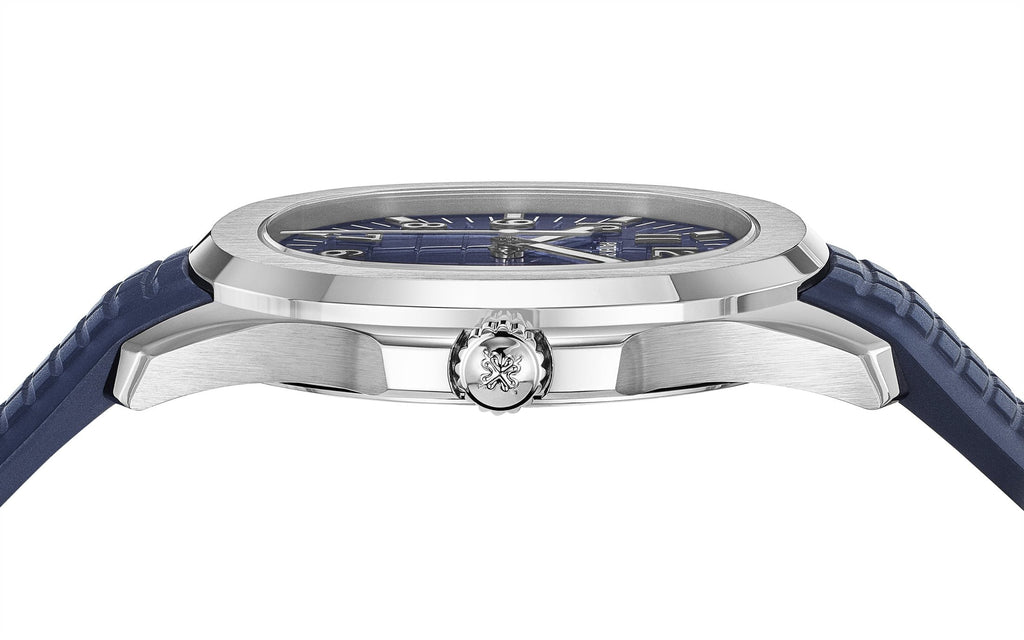Aquanaut Date, Sweep Seconds Watch, 18k White Gold 42, 2 mm, Ref# 5168G-001
