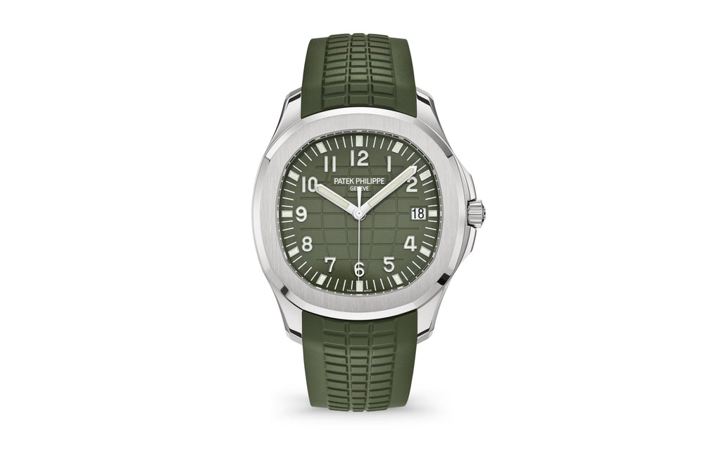 Aquanaut Jumbo Date, Sweep Seconds, 18k White Gold, 42, 2 mm, Ref# 5168G-010