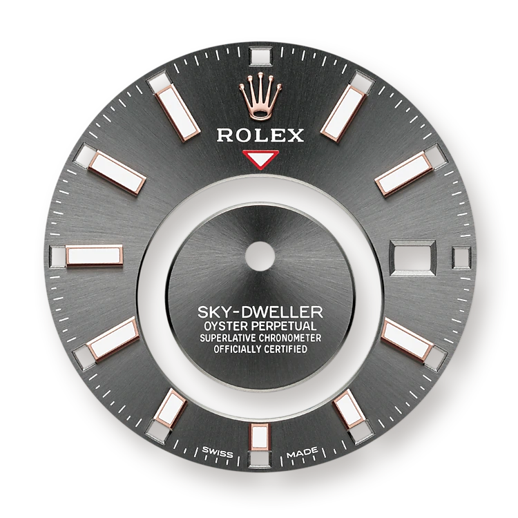 Sky-Dweller 42mm, 18k Everose Gold, Ref# 326935-0007