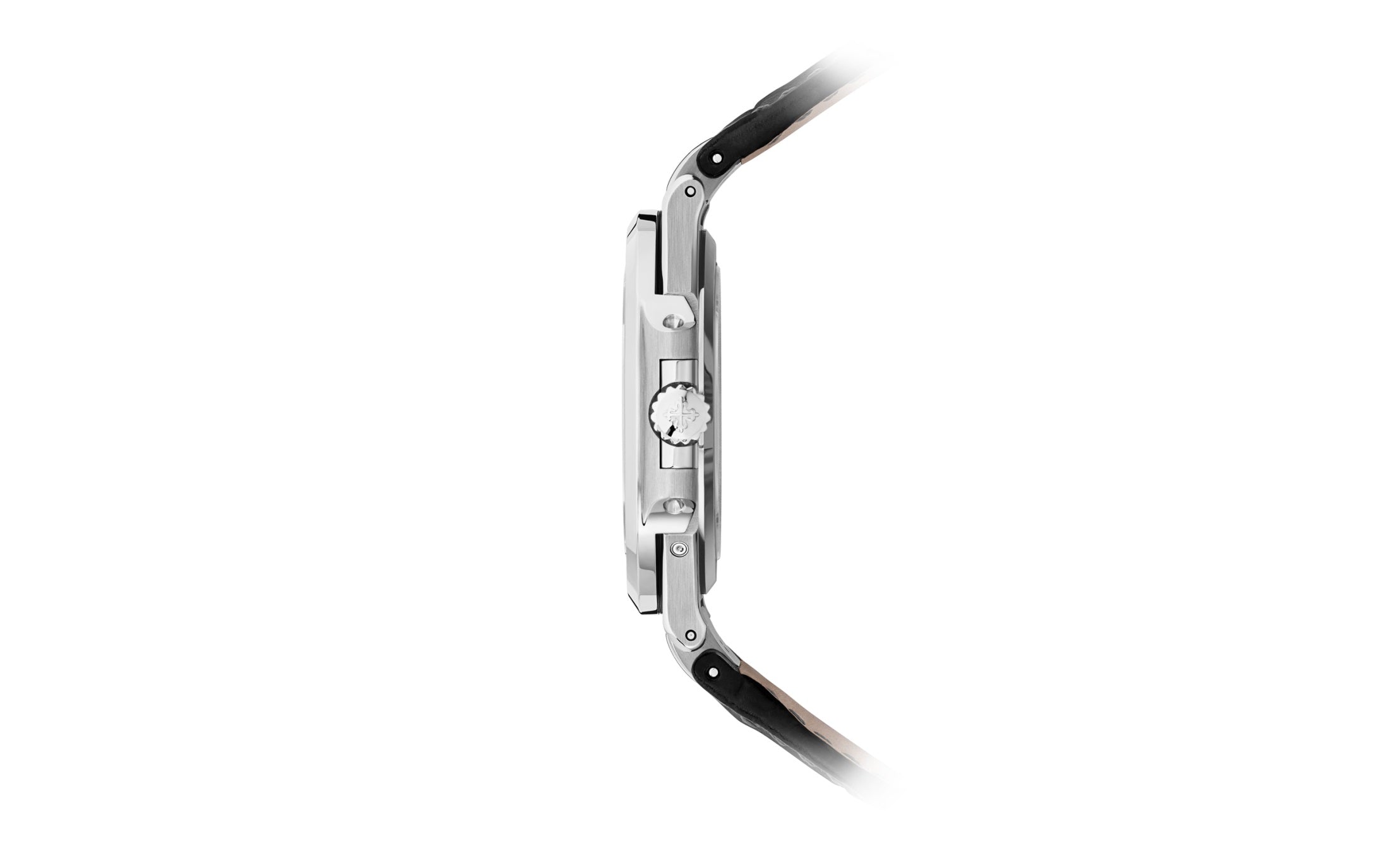Nautilus Date, Moon Phases Watch, 18k White Gold, 40mm, Ref# 5712G-001