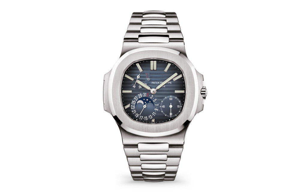 Nautilus Date, Moon Phases Watch, Stainless Steel, 40mm, Ref# 5712/1A-001
