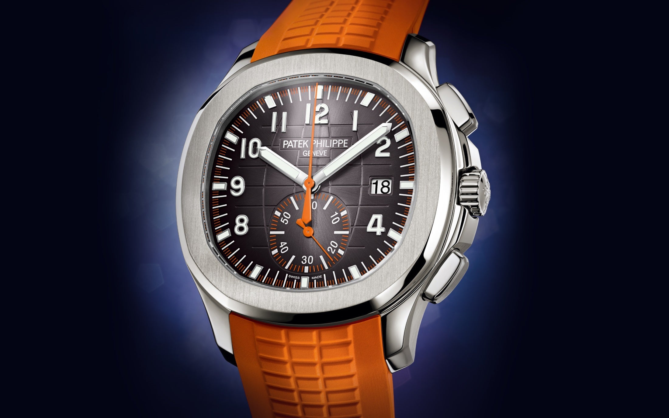 Aquanaut Chronograph, Stainless Steel, 42, 2mm, Ref# 5968A-001