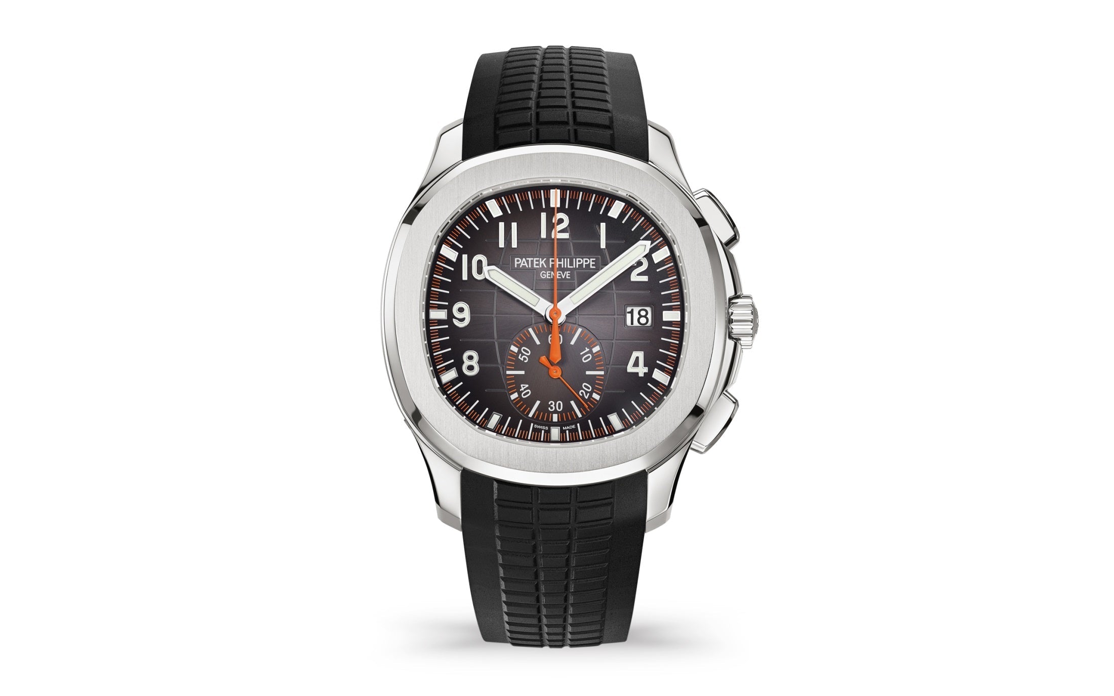 Aquanaut Chronograph, Stainless Steel, 42, 2mm, Ref# 5968A-001