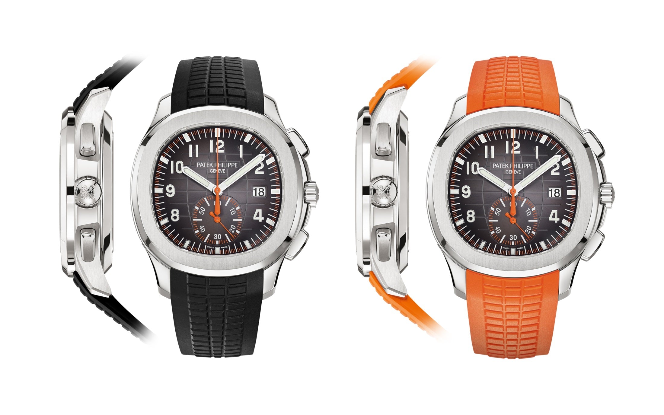 Aquanaut Chronograph, Stainless Steel, 42, 2mm, Ref# 5968A-001
