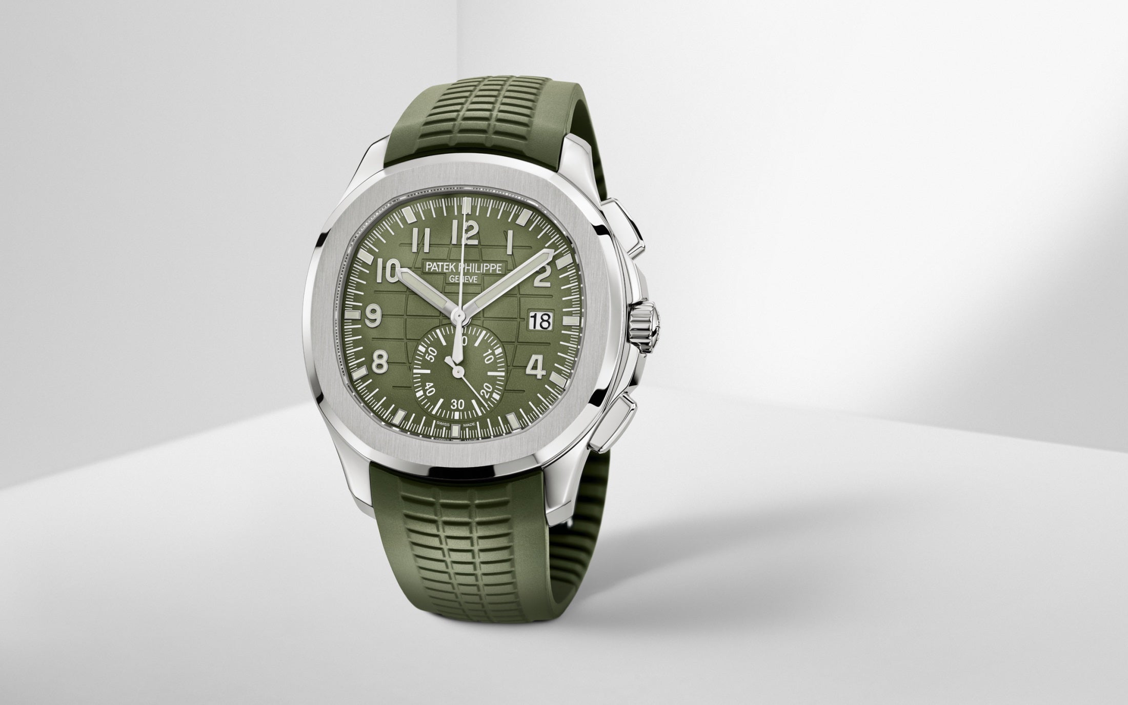 Aquanaut Chronograph, 18k White Gold, 42, 2mm, Ref# 5968G-010