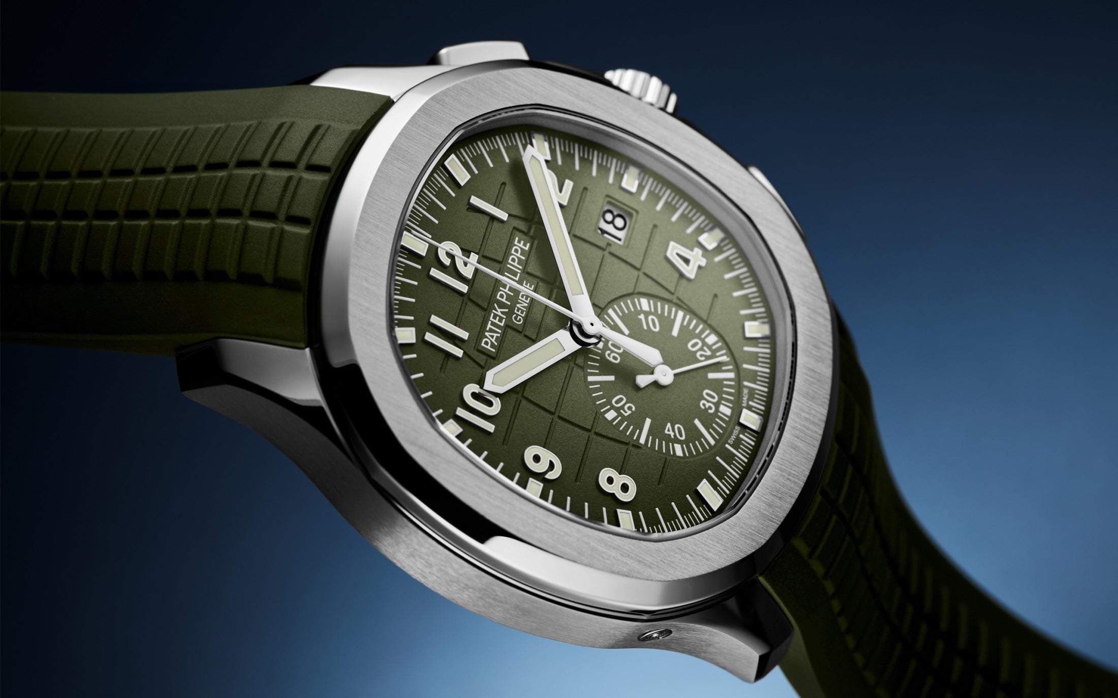 Aquanaut Chronograph, 18k White Gold, 42, 2mm, Ref# 5968G-010