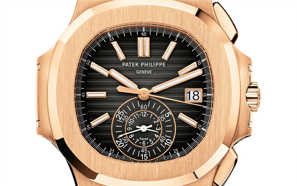 Nautilus Flyback Chronograph, Date Watch, 18k Rose Gold, 40, 5 mm, Ref# 5980/1R-001