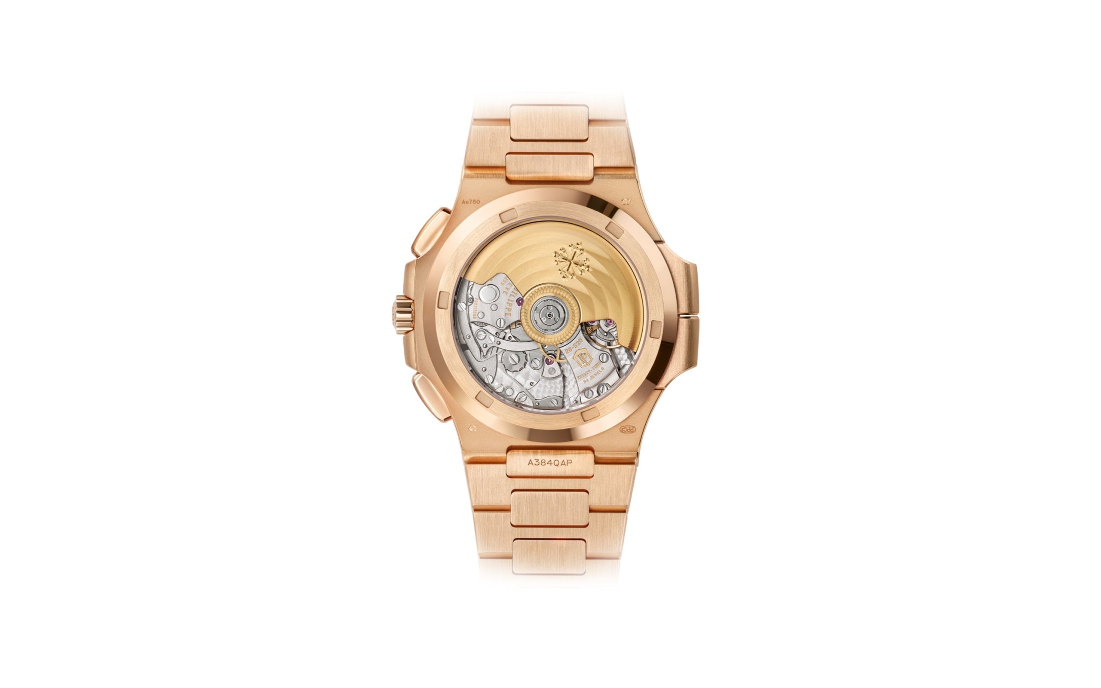 Nautilus Travel Time Chronograph Watch, 18k Rose Gold, 40, 5 mm, Ref# 5990/1R-001
