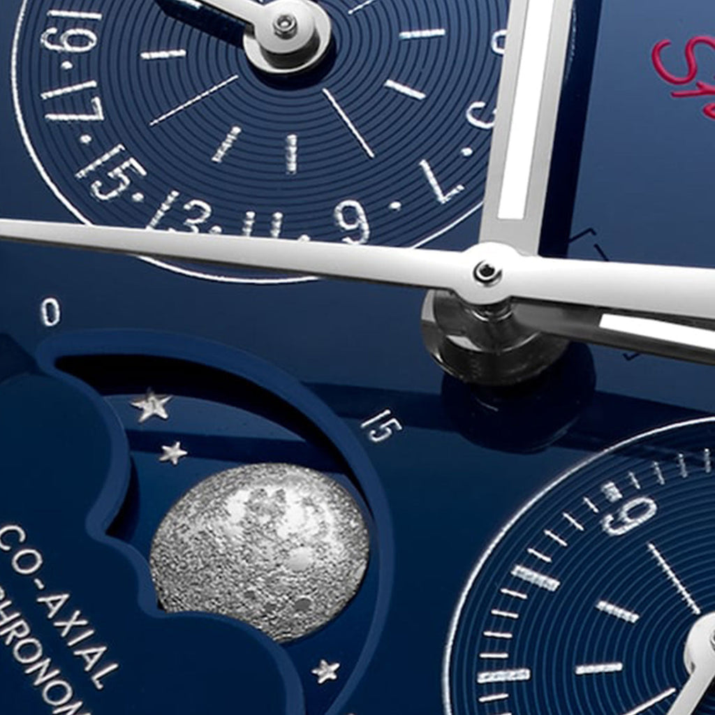 New 2024, Speedmaster Moonphase, 304.93.44.52.03.002, box and papers