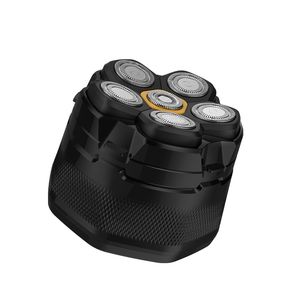 6D Head Bald Shaver Magnetic Head Shaving Machine Cordless Electric Mini Rotary Shavers for Men with LED Display