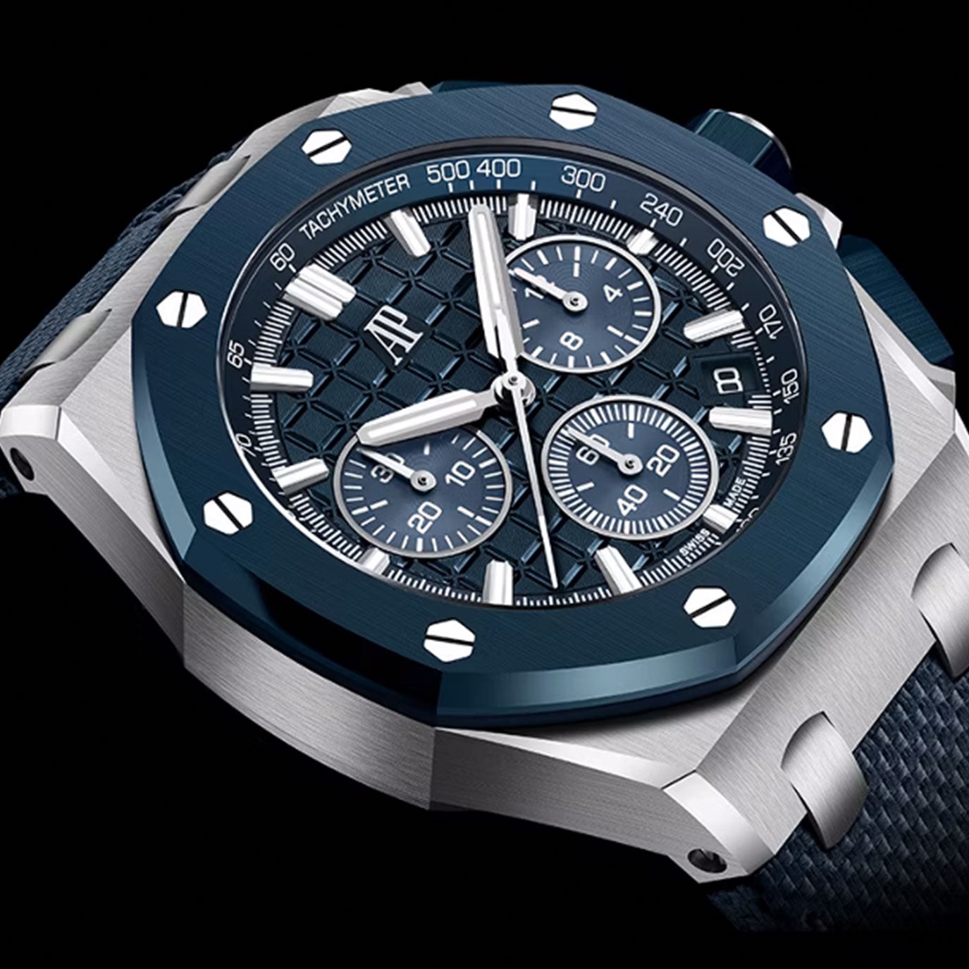 Royal Oak Offshore Selfwinding Chronograph 43, 26420SO.OO.A029VE.01, box and papers