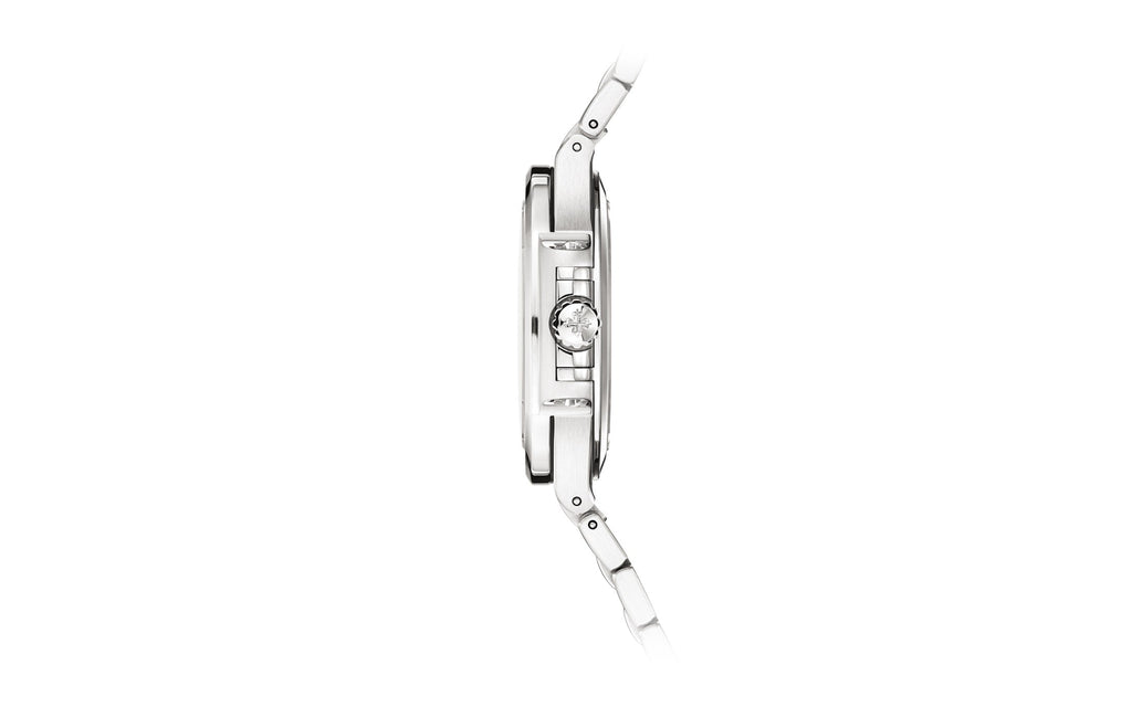 Nautilus Ladies Automatic Watch, Stainless Steel and Diamonds, 35, 2mm, Ref# 7118/1200A-010