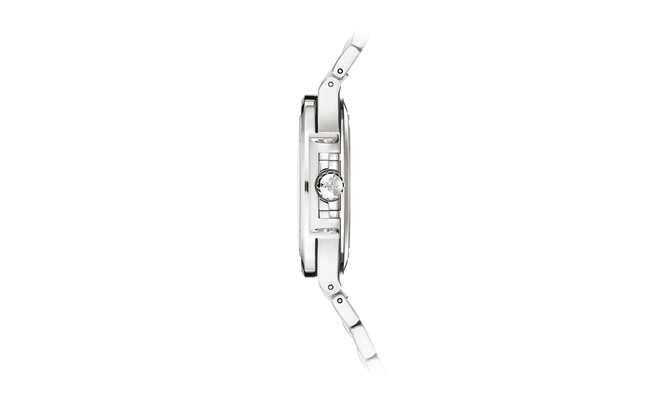 Nautilus Ladies Automatic Watch, Stainless Steel and Diamonds, 35, 2mm, Ref# 7118/1200A-010