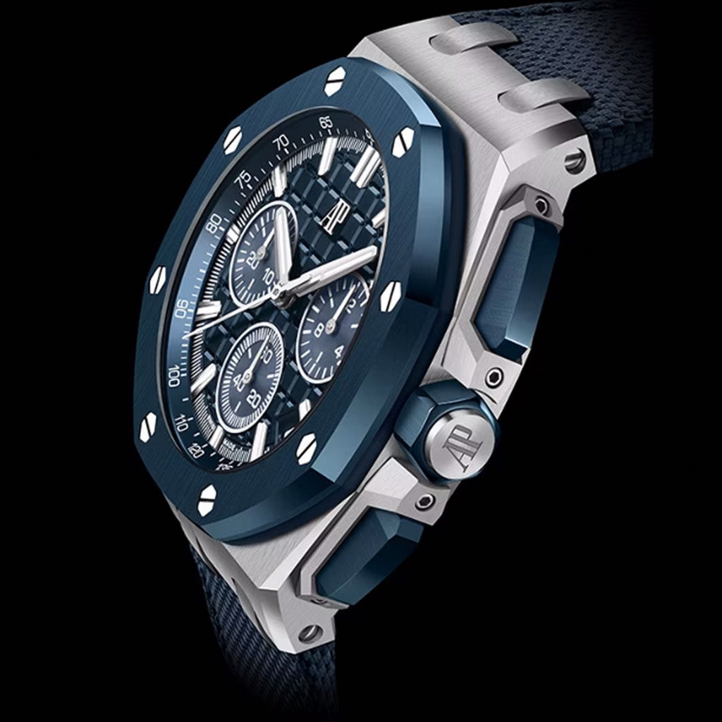 Royal Oak Offshore Selfwinding Chronograph 43, 26420SO.OO.A029VE.01, box and papers