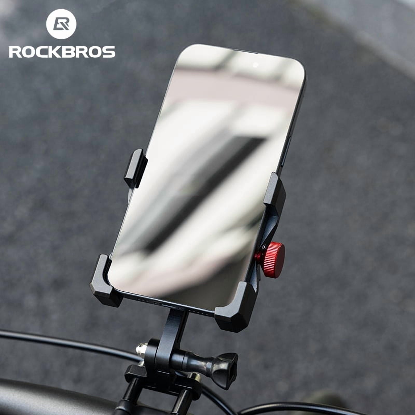 ROCKBROS Aluminum Adjustable Cycling Phone Holder - image 4