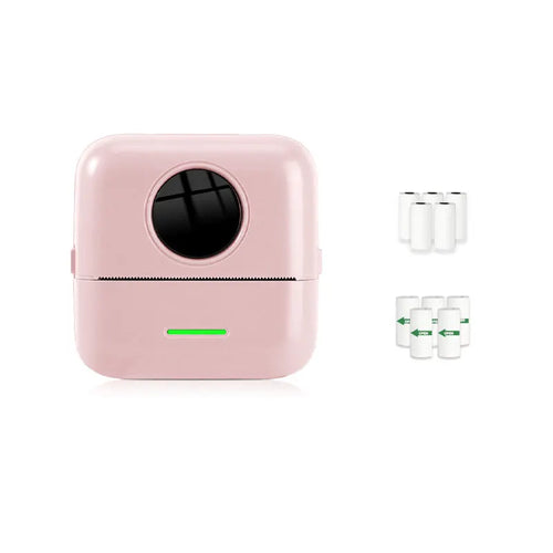 Mini Portable Pocket Thermal Label Printer Wireless Interface Fast IOS Android Home