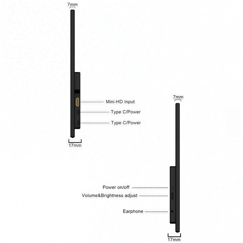 15.6" FHD IPS Laptop Screen Extender with Built-In Stand and Speaker - image 5