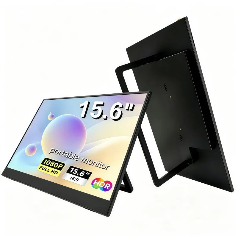 15.6" FHD IPS Gaming Portable Monitor with USB-C and Speaker, 5 ms