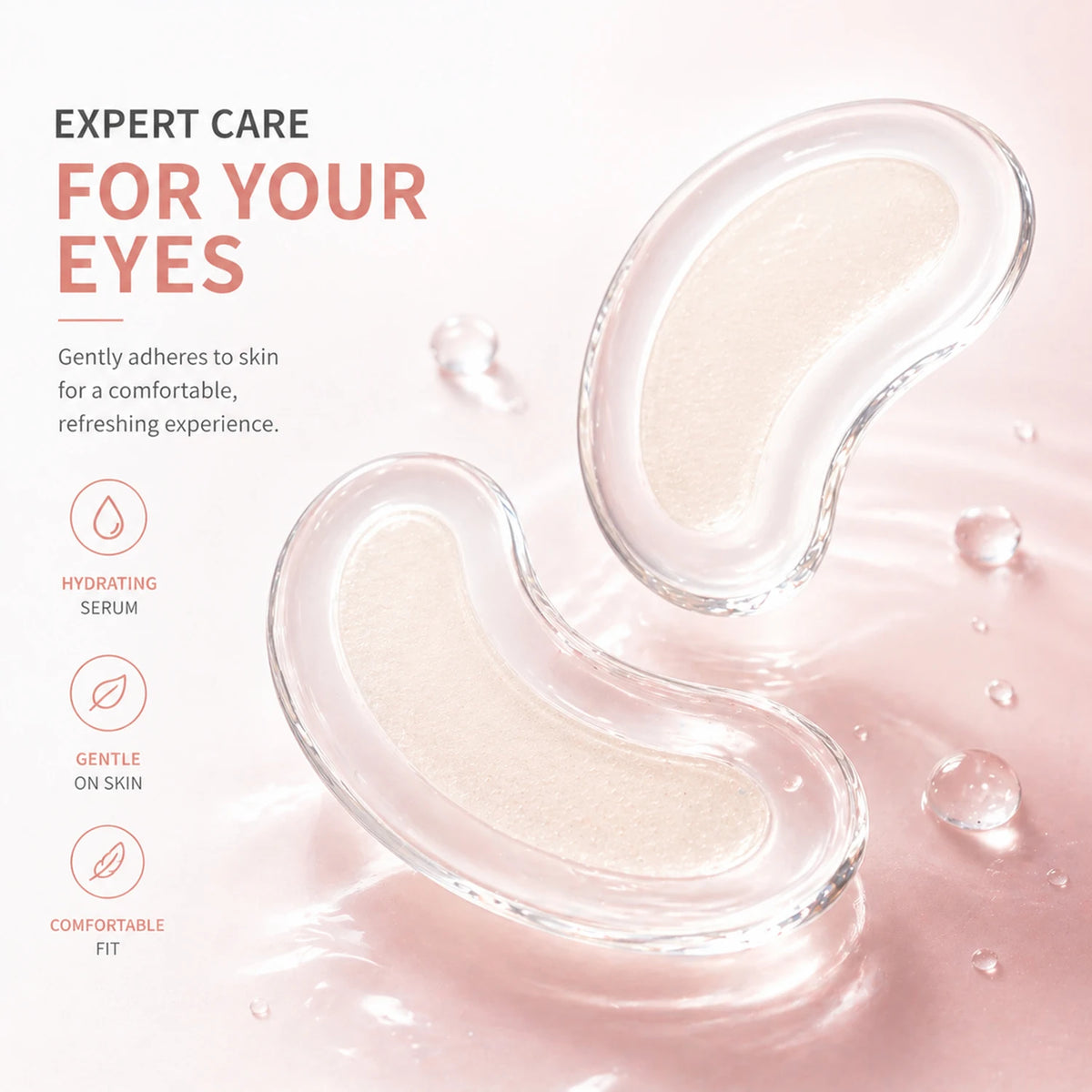 Hyaluronic Acid Under-Eye Patches with Aloe Vera and Collagen, 58 g - image 4