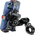 6061-T6 Anti-Theft Motorcycle Phone Mount with Vibration Dampener - image 1