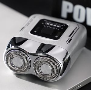 Dual-head shaver detail
