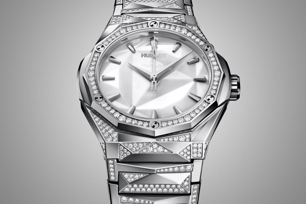 Classic Fusion ORLINSKI BRACELET TITANIUM WHITE ALTERNATIVE PAVÉ Ref# 550.NS.2200.NS.3804.ORL22