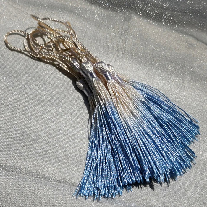 Classic Rainbow Gradient Polyester Tassel Norigae Charm Set for Party Decoration Bag