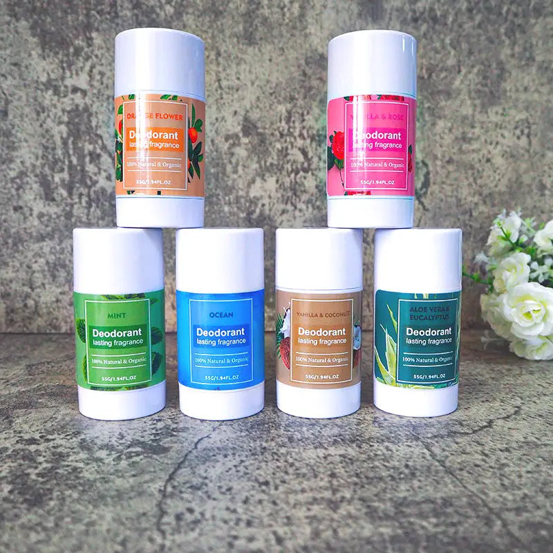 Natural Organic Vegan Perfume Whitening Underarm Antiperspirant Deodorant Stick