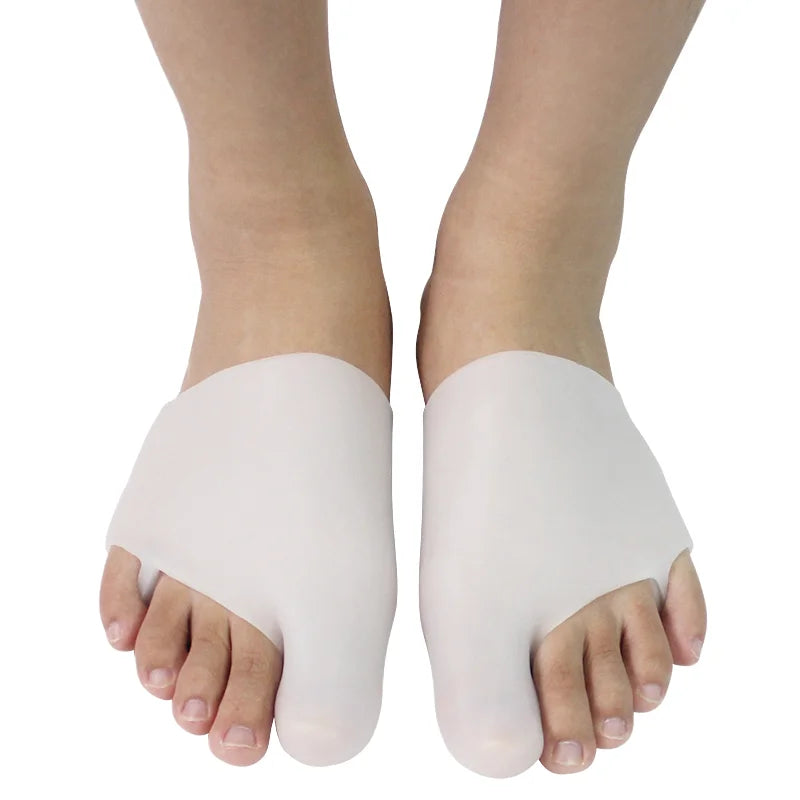 Gel Toe Tube Sleeve with Elastic Fabric for Pinky Toe, Single