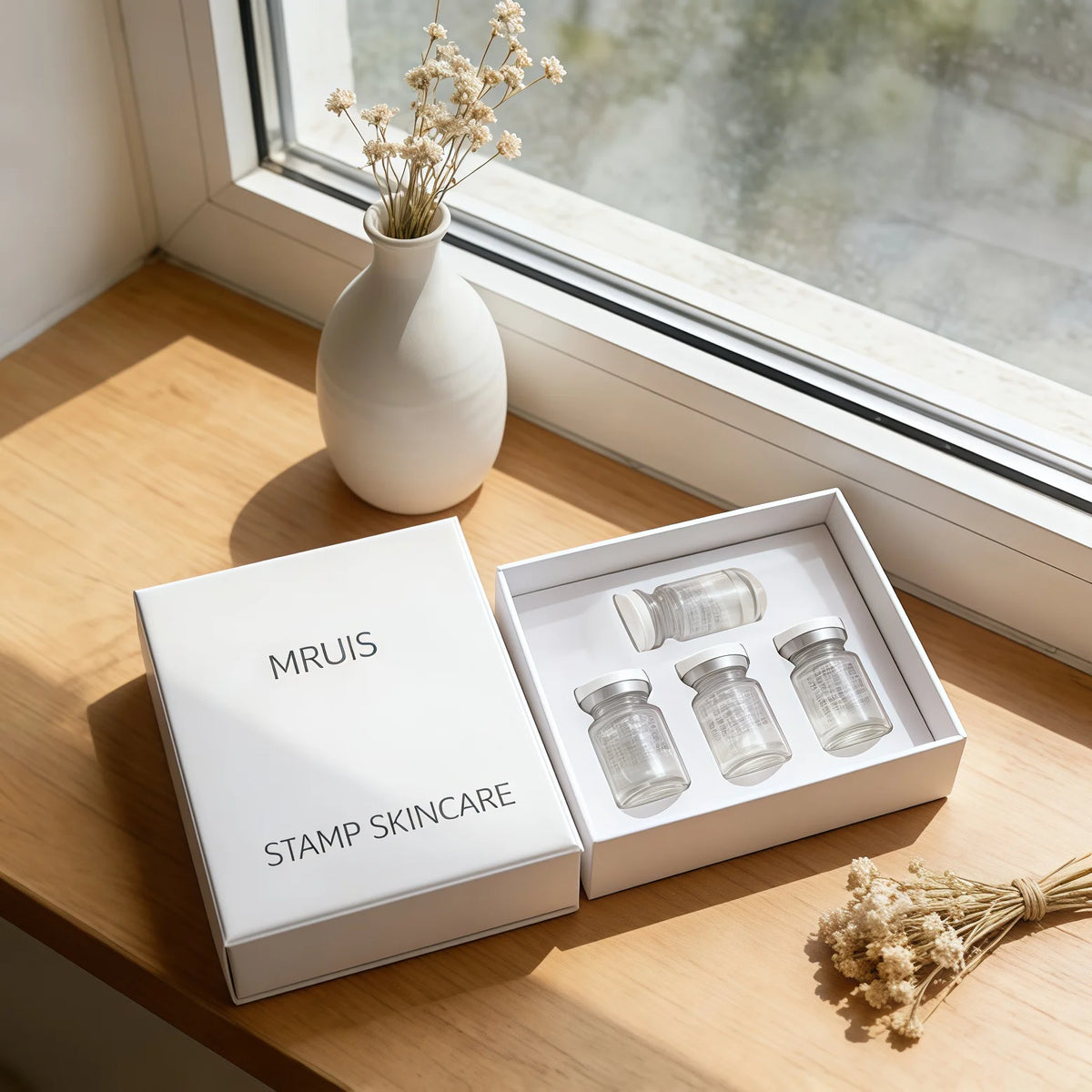 Skin Rejuvenation Serum Set Infused with Collagen HA PDRN Anti-Wrinkle Whitening Boost