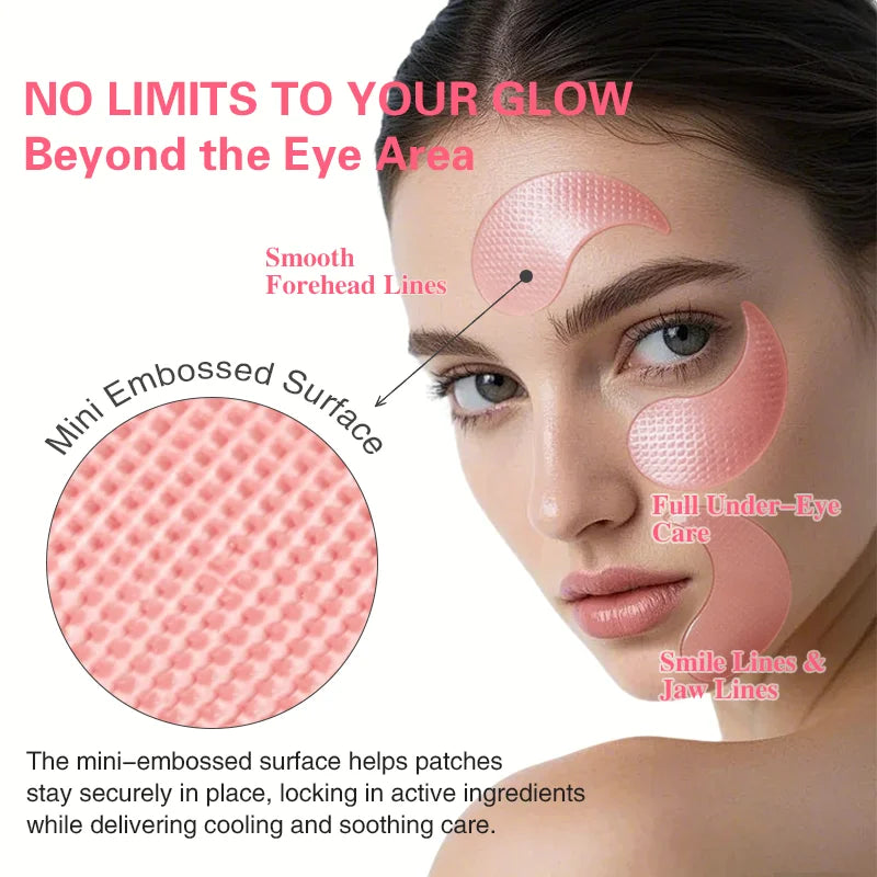 PDRN Retinol Eye Patches 60 Under Eye Masks Puffy Eyes Age-wrinkle Dark Circles for Woman