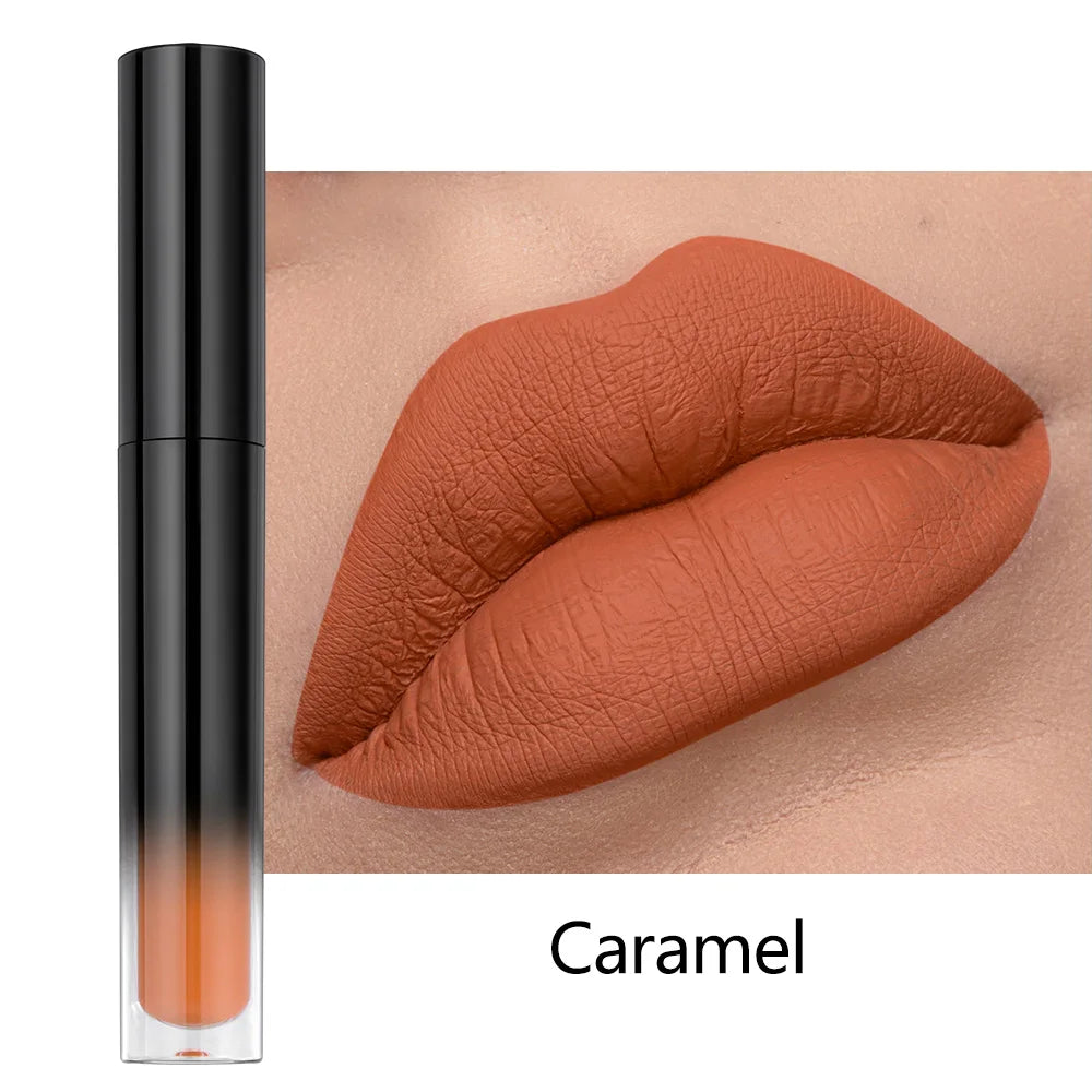 Waterproof Long-Lasting Lip Glaze with Herbal Ingredients, 20 Shades - image 9
