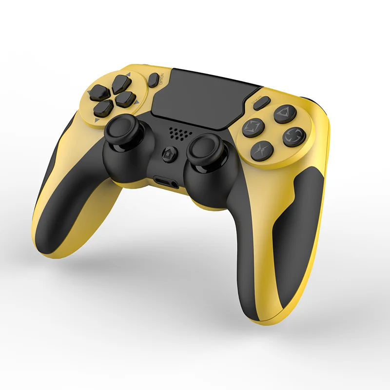 Source Game Controller for PS4 with Double Vibration Bluetooth Hall Effect Joystick