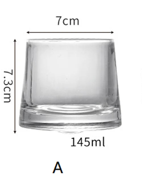 145 ml Spinning Old Fashioned Glass with 360-Degree Rotating Bottom - image 7