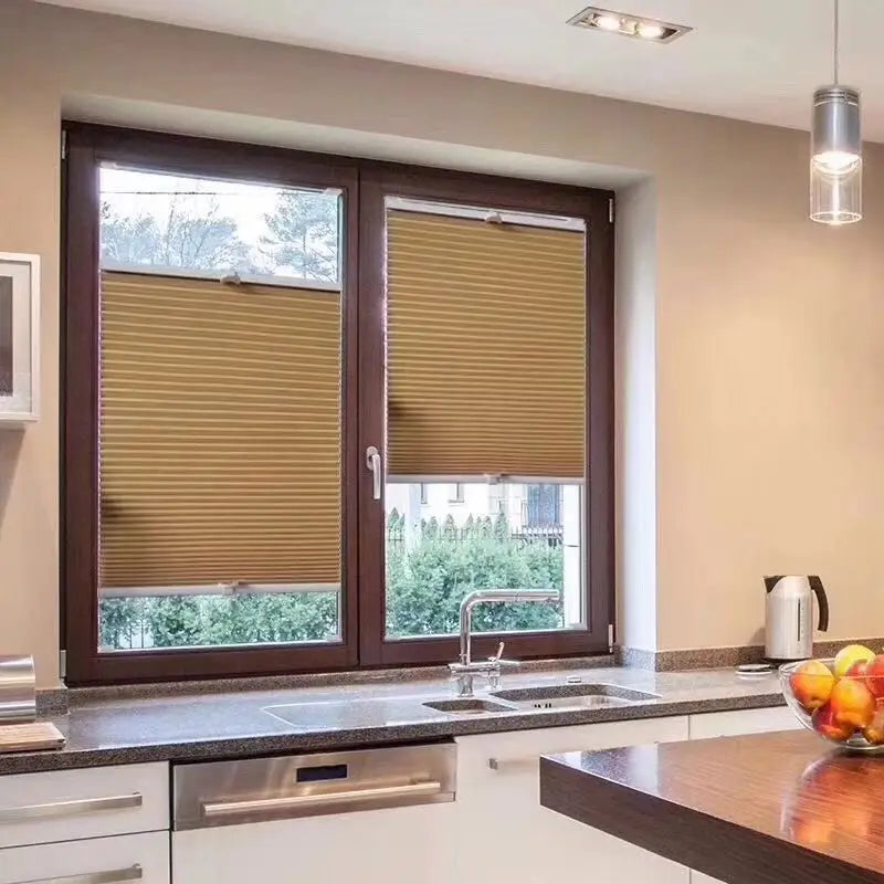 Half-Circle Blackout Honeycomb Shade for Arched Windows, 25 mm Cells - image 5