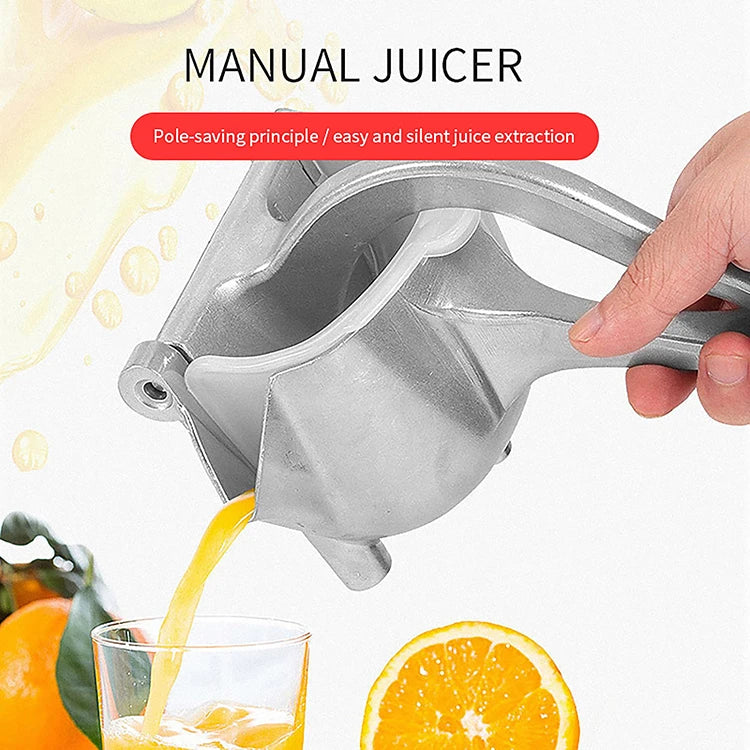 Lightweight Aluminum Hand Press Citrus Juicer for Lemons and Limes - image 3