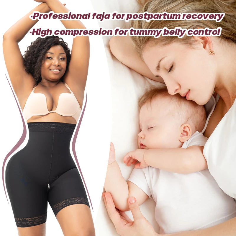 Tummy Control Compression Post Surgery Body Shaper Flat Tummy Butt Lifter Panties