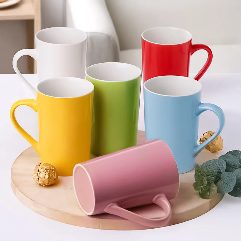 Handmade Ceramic Coffee Cup Gift Set with Towel and Spoon, Gift Box - image 2