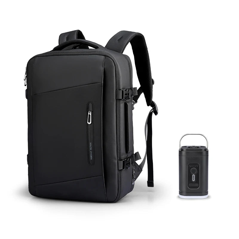 Vacuum Compression Laptop Travel Backpack, Oxford Fabric, Zip Closure - image 8