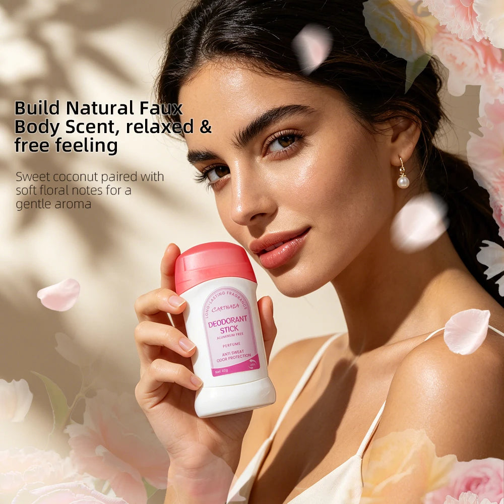 Aluminum-Free Fresh Floral Deodorant Stick, Unisex, 42 g - image 3